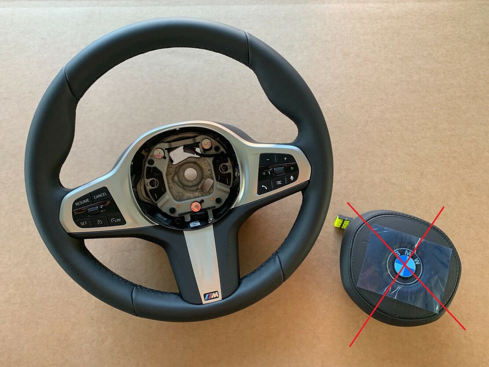 BMW BMW LCI 5 G30 G31 6 G32 X3 G01 X4 G02 GENUINE USA M Sport Steering Wheel