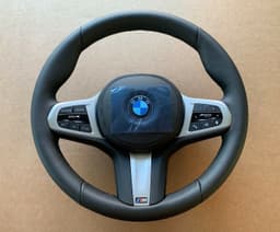 BMW BMW LCI 5 G30 G31 6 G32 X3 G01 X4 G02 GENUINE USA M Sport Steering Wheel — thumbnail 2