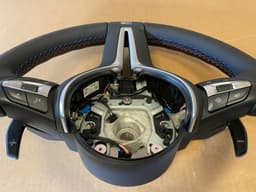 BMW BMW M5 M6 F10 F06 F12 F13 GENUINE USA M Sport Steering Wheel Paddles Heating — thumbnail 8
