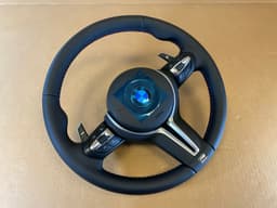 BMW BMW M5 M6 F10 F06 F12 F13 GENUINE USA M Sport Steering Wheel Paddles Heating — thumbnail 9