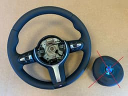 BMW BMW F22 F23 F30 F31 F32 F34 F36 F87 OEM USA M Steering Wheel ACC VIBRO TRIPLE — thumbnail 1