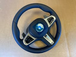 BMW BMW 5 6 X3 X4 G30 G31 G38 G32 G01 G02 LCI USA M Steering Wheel Paddles HEATING — thumbnail 9