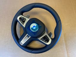 BMW BMW 5 6 X3 X4 G30 G31 G38 G32 G01 G02 LCI USA M Steering Wheel Paddles HEATING — thumbnail 10