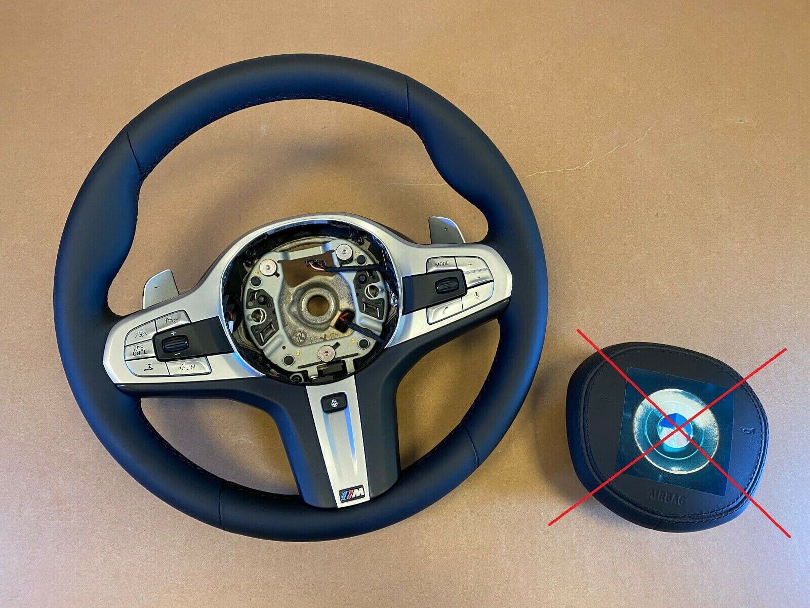 BMW BMW 7 G11 G12 GENUINE EU M Steering Wheel Shift Paddles HEATING ASSIST+ VIBRO