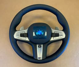 BMW BMW 7 G11 G12 GENUINE EU M Steering Wheel Shift Paddles HEATING ASSIST+ VIBRO — thumbnail 2