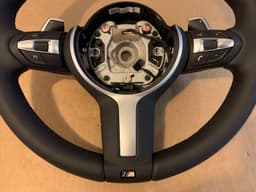 BMW BMW X5 X6 X3 X4 F15 F16 F25 F26 GENUINE M Steering Wheel SHIFT PADDLES HEATING — thumbnail 3