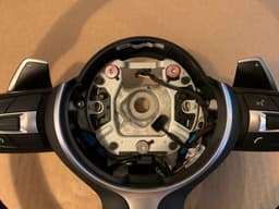 BMW BMW X5 X6 X3 X4 F15 F16 F25 F26 GENUINE M Steering Wheel SHIFT PADDLES HEATING — thumbnail 5