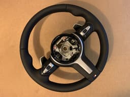 BMW BMW X5 X6 X3 X4 F15 F16 F25 F26 GENUINE M Steering Wheel SHIFT PADDLES HEATING — thumbnail 8