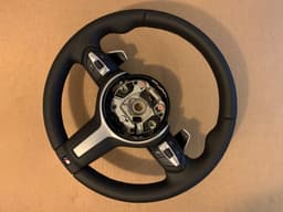 BMW BMW X5 X6 X3 X4 F15 F16 F25 F26 GENUINE M Steering Wheel SHIFT PADDLES HEATING — thumbnail 9