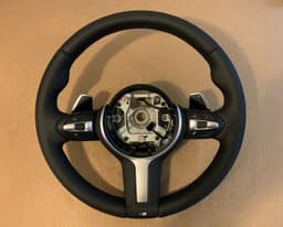 BMW BMW X5 X6 X3 X4 F15 F16 F25 F26 GENUINE M Steering Wheel SHIFT PADDLES HEATING — thumbnail 10