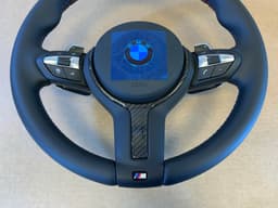 BMW BMW X5 X6 X3 X4 F15 F16 F25 F26 M Steering Wheel Paddles M STITCHES CARBON ACC — thumbnail 4