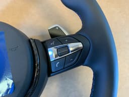 BMW BMW X5 X6 X3 X4 F15 F16 F25 F26 M Steering Wheel Paddles M STITCHES CARBON ACC — thumbnail 3