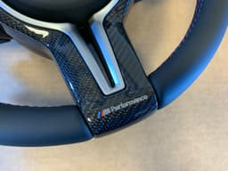 BMW BMW F01 F02 F03 F04 F06 F07 F10 F11 F12 F13 M Steering Wheel Paddles CARBON — thumbnail 5