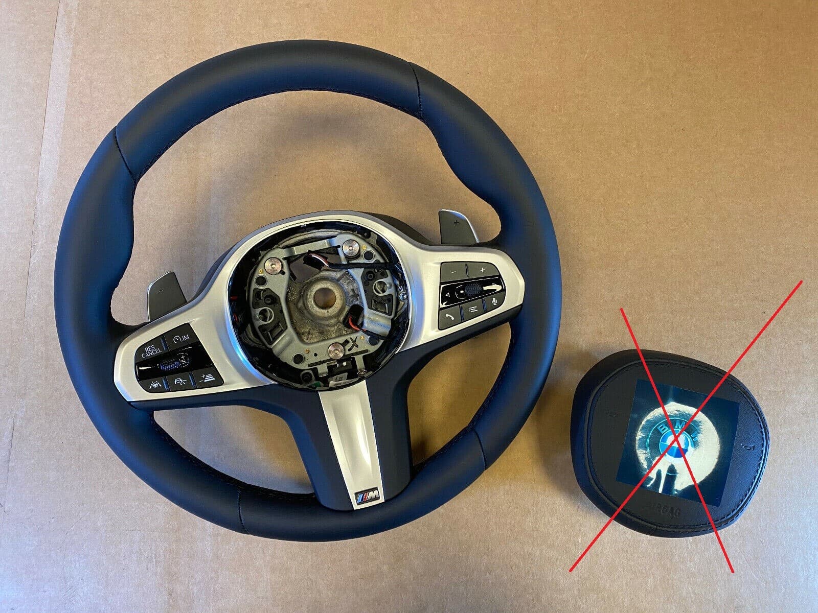 BMW BMW 5 G30 G31 G38 6 G32 X3 G01 G08 X4 G02 OEM M Steering Wheel VIBRO ASSIST+