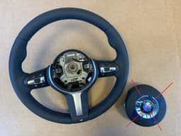 BMW BMW F15 F16 F20 F22 F25 F26 F30 F31 F32 F39 F48 M Steering Wheel M STITCHES ACC — thumbnail 1