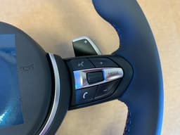 BMW BMW F20 F21 F22 F23 F30 F31 F32 F33 F34 F36 M Steering Wheel Paddles M STITCHES — thumbnail 5