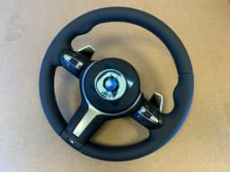 BMW BMW F20 F21 F22 F23 F30 F31 F32 F33 F34 F36 M Steering Wheel Paddles M STITCHES — thumbnail 7