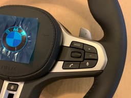 BMW BMW 5 6 X3 X4 G30 G31 G32 G38 G01 G02 OEM M Steering Wheel Paddles HEATING VIBRO — thumbnail 4