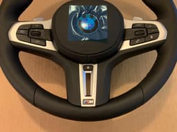BMW BMW 5 6 X3 X4 G30 G31 G32 G38 G01 G02 OEM M Steering Wheel Paddles HEATING VIBRO — thumbnail 5