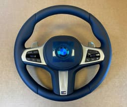BMW BMW 8 X5 X6 X7 G14 G15 G16 G05 G06 G07 OEM EU M Steering Wheel Paddles VIBRO — thumbnail 2