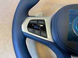 BMW BMW 8 X5 X6 X7 G14 G15 G16 G05 G06 G07 OEM EU M Steering Wheel Paddles VIBRO — thumbnail 3