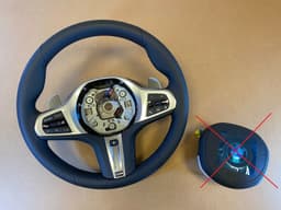 BMW BMW 1 2 3 Z4 F40 F44 G20 G21 G28 G29 OEM EU M Steering Wheel Paddle HEATING ACC — thumbnail 1