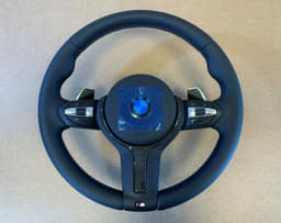 BMW BMW X5 X6 X3 X4 F15 F16 F25 F26 M Steering Wheel Paddles VIBRO M STITCHES CARBON — thumbnail 2