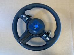 BMW BMW X5 X6 X3 X4 F15 F16 F25 F26 M Steering Wheel Paddles VIBRO M STITCHES CARBON — thumbnail 10
