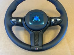 BMW BMW F15 F16 F22 F25 F26 F30 F32 F34 F39 F48 M Steering Wheel HEATED VIBRO CARBON — thumbnail 5