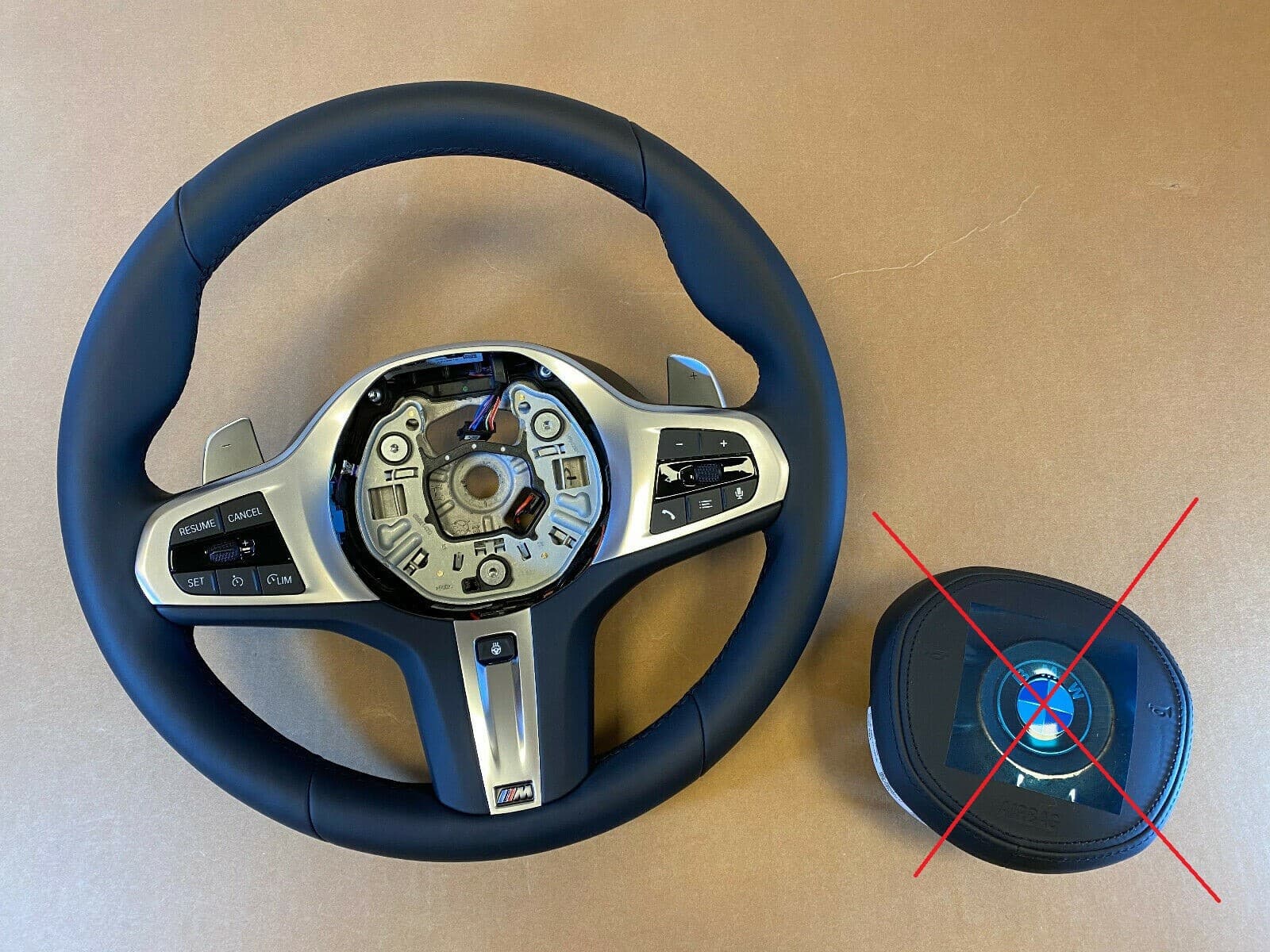 BMW BMW 1 2 3 Z4 F40 F44 G20 G21 G28 G29 OEM M Steering Wheel Paddles HEATING VIBRO