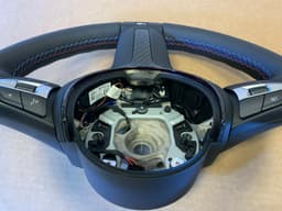 BMW BMW F15 F16 F22 F25 F26 F30 F32 F34 F39 F48 M Steering Wheel HEATED VIBRO CARBON — thumbnail 8