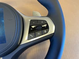 BMW BMW 1 2 3 Z4 F40 F44 G20 G21 G28 G29 OEM M Steering Wheel Paddles HEATING VIBRO — thumbnail 4