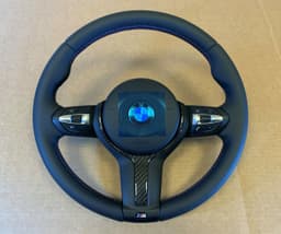 BMW BMW F15 F16 F22 F25 F26 F30 F32 F34 F39 F48 M Steering Wheel HEATED VIBRO CARBON — thumbnail 2