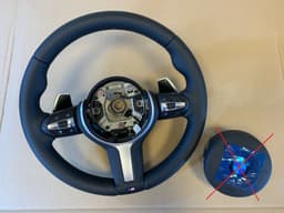 BMW BMW F01 F02 F03 F04 F06 F07 F10 F11 F12 F13 M Steering Wheel Paddles HEATING ACC — thumbnail 1