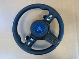 BMW BMW X5 X6 X3 X4 F15 F16 F25 F26 M Steering Wheel Paddles VIBRO M STITCHES CARBON — thumbnail 9