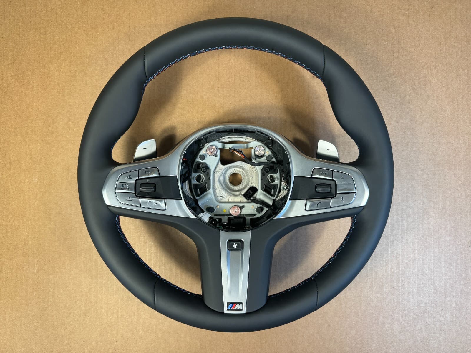 BMW NEW BMW 7 G11 G12 GENUINE M Steering Wheel Shift Paddles HEATING VIBRO ACC