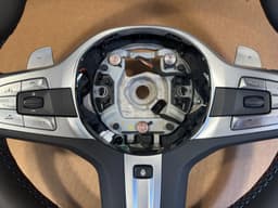 BMW NEW BMW 7 G11 G12 GENUINE M Steering Wheel Shift Paddles HEATING VIBRO ACC — thumbnail 7