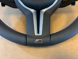 BMW BMW F15 F16 F25 F26 F39 F45 F48 GENUINE USA M Steering Wheel ACC M PADDLES — thumbnail 5