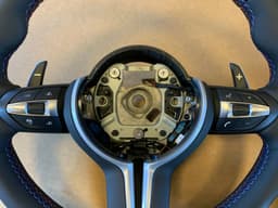 BMW BMW F15 F16 F25 F26 F39 F45 F48 GENUINE USA M Steering Wheel ACC M PADDLES — thumbnail 7
