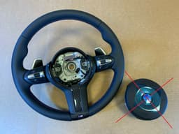 BMW BMW F01 F02 F03 F04 F06 F07 F10 F11 F12 F13 M Sport Steering Wheel Paddles VIBRO — thumbnail 1