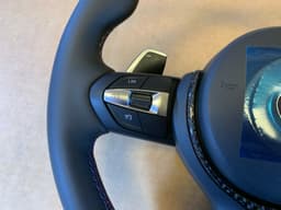 BMW BMW F01 F02 F03 F04 F06 F07 F10 F11 F12 F13 M Sport Steering Wheel Paddles VIBRO — thumbnail 3