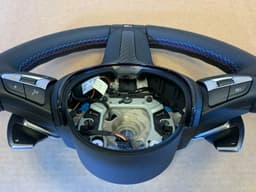 BMW BMW F15 F16 F25 F26 F30 F32 F34 F39 F48 M Steering Wheel PADDLES HEATED CARBON — thumbnail 8