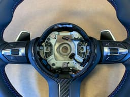 BMW BMW F15 F16 F25 F26 F30 F32 F34 F39 F48 M Steering Wheel PADDLES HEATED CARBON — thumbnail 7