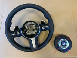BMW BMW F15 F16 F20 F22 F23 F25 F26 F30 F31 F32 F33 F34 M Steering Wheel Paddles ACC — thumbnail 1