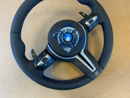 BMW BMW F15 F16 F25 F26 F39 F45 F48 GENUINE USA M Steering Wheel ACC M PADDLES — thumbnail 9