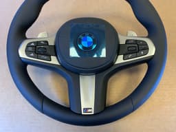 BMW BMW 5 6 X3 X4 G30 G31 G38 G32 G01 G02 OEM USA M Steering Wheel Paddles ACC — thumbnail 4