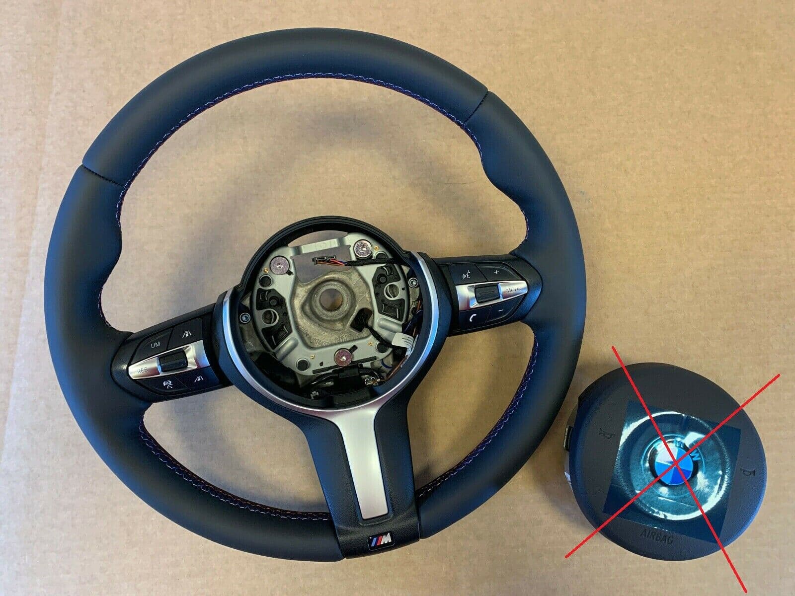 BMW BMW F15 F16 F20 F21 F22 F25 F26 F30 F31 F32 M Steering Wheel HEATING VIBRO ACC