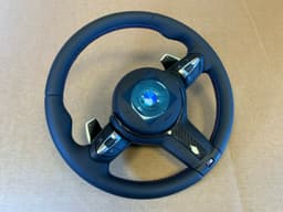 BMW BMW F15 F16 F25 F26 F30 F32 F34 F39 F48 M Steering Wheel PADDLES HEATED CARBON — thumbnail 9