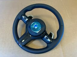 BMW BMW F15 F16 F25 F26 F30 F32 F34 F39 F48 M Steering Wheel PADDLES HEATED CARBON — thumbnail 10