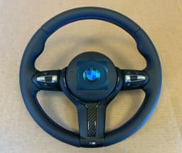 BMW BMW F15 F16 F22 F25 F26 F30 F32 F33 F34 F39 F48 M Steering Wheel HEATING CARBON — thumbnail 2